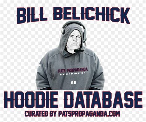 Download Bill Belichick Hoodie Rain Clipart Png Download - PikPng