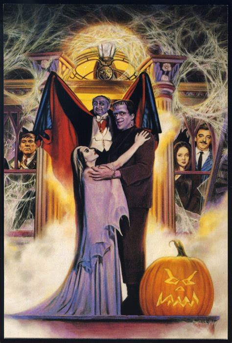 Pin by Daily Doses of Horror & Hallow on The Munsters | Horror movie art, Halloween art, The ...