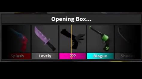 MM2 Unboxing live stream! - YouTube