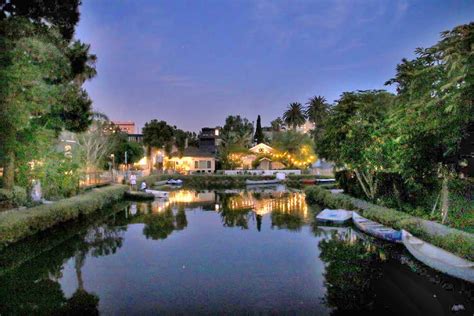 Take a Romantic Stroll Around the Venice Beach Canals