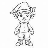 Girl Scout Elf Coloring Page Coloring Pages sketch template