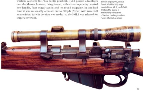 No1 Mk3 smle sniper WW1 - Lee Enfield ResourceLee Enfield Resource