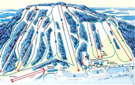 Roundtop Mountain Resort Trail Map | Liftopia