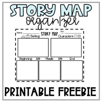 Story Map Graphic Organizer by LoLo Loves Learning | TPT