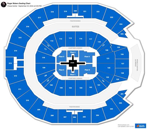 Chase Center Concert Seating Chart - RateYourSeats.com