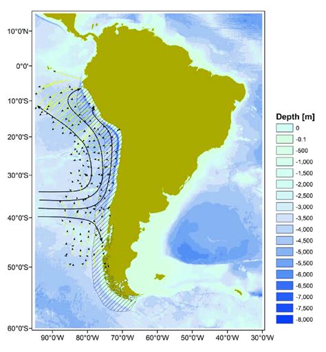 cómo acortar marxismo humboldt current map Extremadamente importante ...