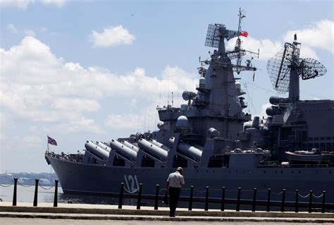 Russia says fire on the Moskva missile cruiser is contained | Reuters