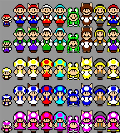 Smb3 Sprites Pixel Art Maker Images