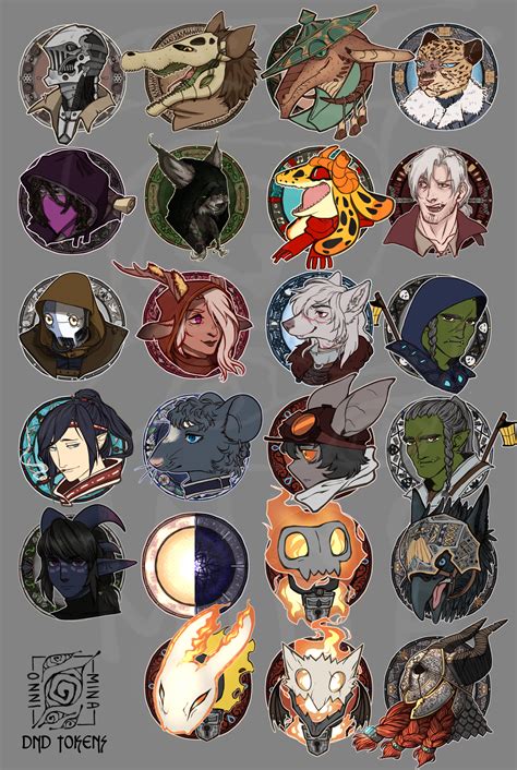 ArtStation - DnD Tokens