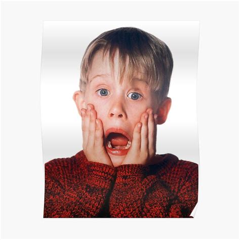 Kevin Mcallister Home Alone Scream Premium Matte Vertical Poster sold by Gary Wallace | SKU ...