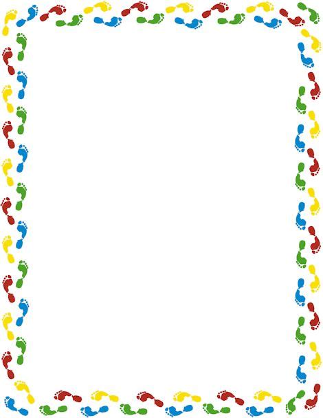 Free Footprint Border Cliparts, Download Free Footprint Border Cliparts png images, Free ...