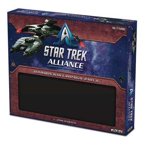 JAN238894 - STAR TREK ALLIANCE DOMINION WAR CAMPAIGN PART II - Previews World