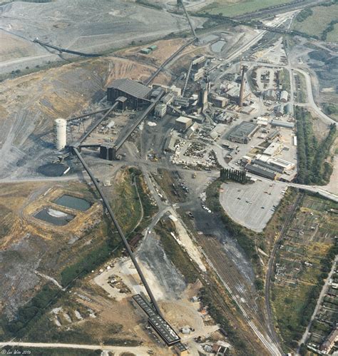 Shirebrook Colliery | An aerial photograph of Shirebrook Col… | Flickr