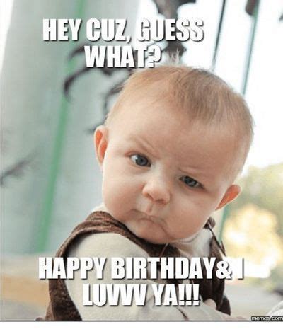 130 Happy Birthday Cousin Quotes, Images and Memes | Happy birthday quotes funny, Cousin ...