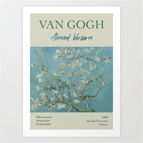 Van Gogh almond blossom Art Print by Gallery Walls | Society6