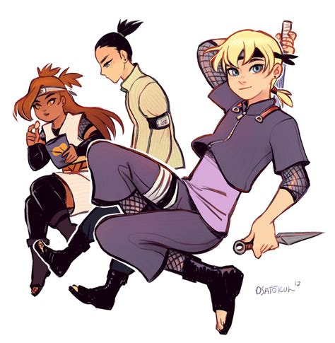 Ino Shika Cho by Osato-kun on DeviantArt