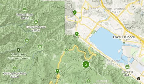 Hiking Trails near Lake Elsinore | List | AllTrails