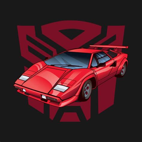 Transformers G1 Sideswipe Autobot Logo T-Shirt by mits | Transformers ...