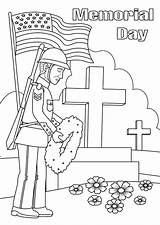 Memorial Day Coloring Pages sketch template