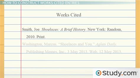 😎 Mla works cited page rules. MLA format style... Summary of MLA format ...