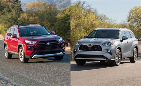 Toyota Highlander Vs Toyota RAV4 Comparison: Which Crossover Is Right For You? | AutoGuide.com