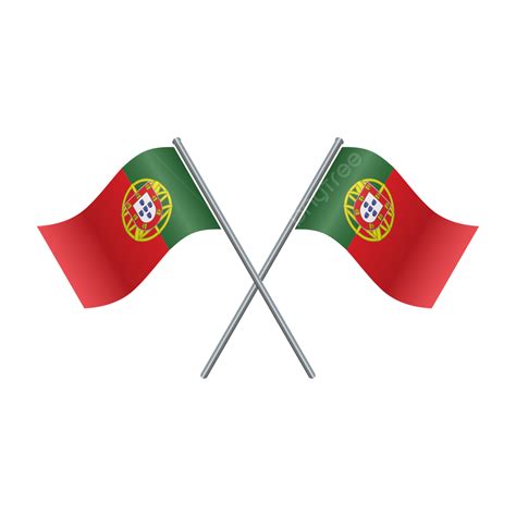 Portugal Flag, Portugal, Flag, Portugal Flag Shinning PNG and Vector with Transparent Background ...