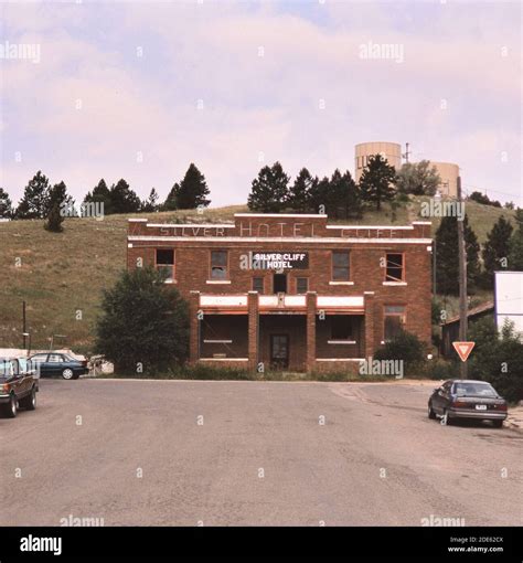 Abandoned Hotel in downtown Lusk Wyoming ca. 2001 Stock Photo - Alamy