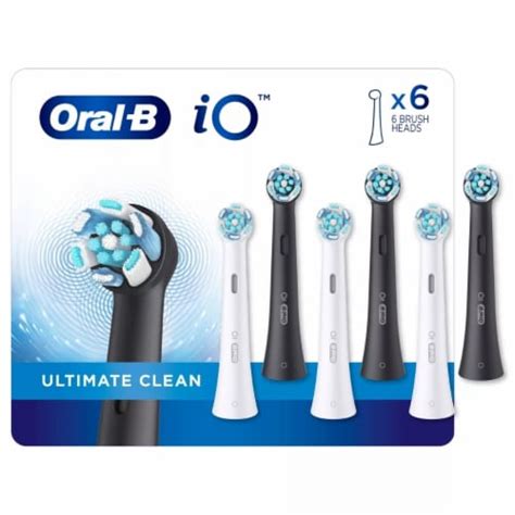 Oral-B iO Series Electric Toothbrush Replacement Brush Heads (6 Count Refills), 1 unit - Smith’s ...