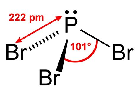 PBr3 Lewis Structure, Molecular Geometry, Polarity, and Hybridization - Techiescientist