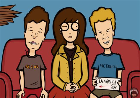 Daria + Beavis and Butthead crossover by ordartz on DeviantArt