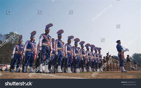 Rapid Action Force During Parade Central Stock Photo 1681456711 ...