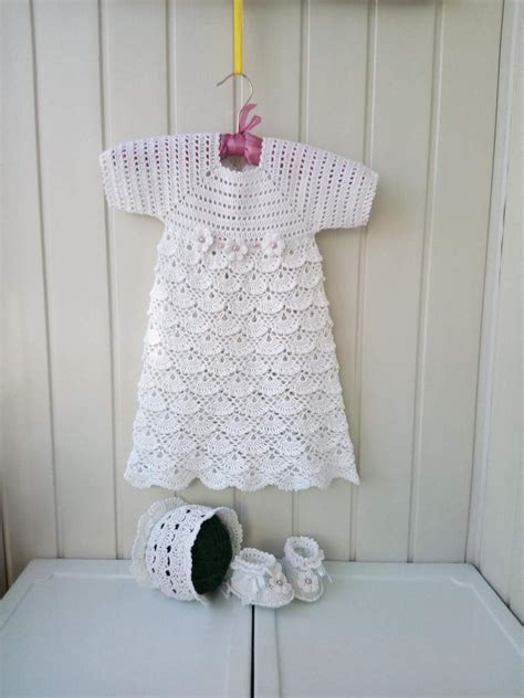 Baby Dress for Baptism. White Dress Baby. Baptismal Set Baby. - Etsy