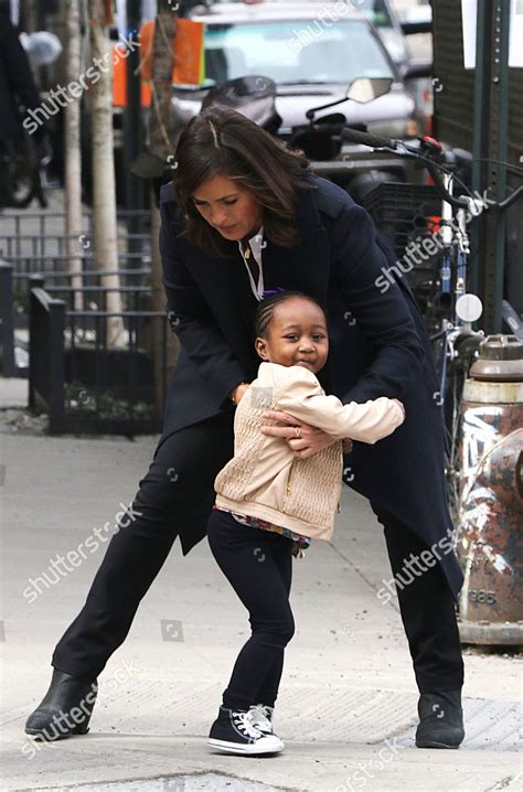 Mariska Hargitay Daughter Amaya Editorial Stock Photo - Stock Image ...