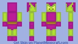 Block Green Goblin Minecraft Skin