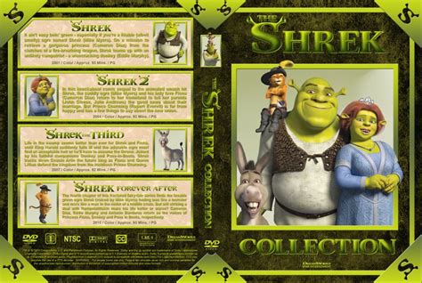 The Shrek Collection - Movie DVD Custom Covers - The Shrek Collection - English - Custom f ...