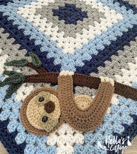 Baby Blanket Handmade Blanket Sloth Sloth Blanket - Etsy