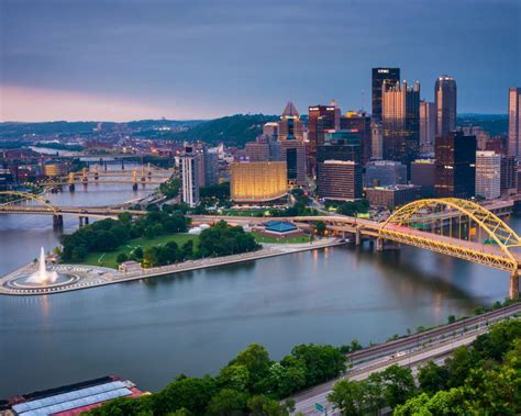 Pittsburgh Skyline Wallpapers - Top Free Pittsburgh Skyline Backgrounds ...