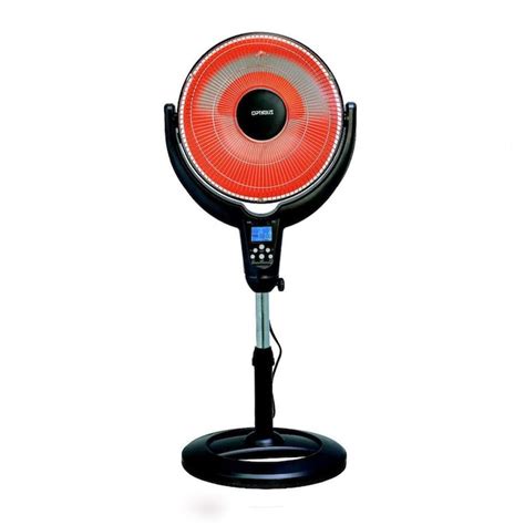 Optimus 1200-Watt Radiant Parabolic Dish Electric Space Heater with ...