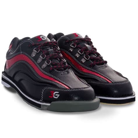 3G - 3G Sport Ultra Black/Red Men's Right Hand Bowling Shoes, Size 10.5 ...