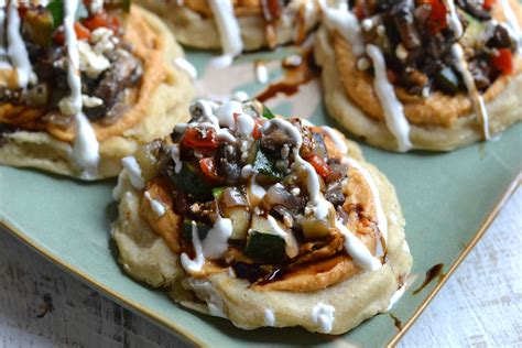 Spicy Mexican Veggie Sopes for National Hummus Day