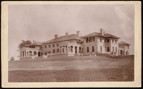 Wheatleigh: view of house from back - Digital Commonwealth