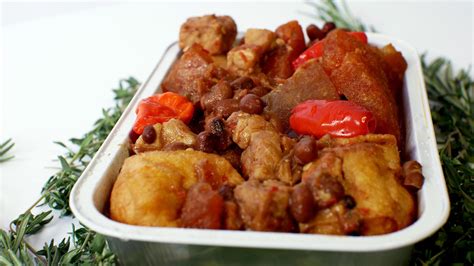 Stir-fried spicy krecek, Indonesian specialties served simply in an ...