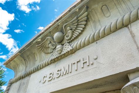 Caleb Blood Smith Mausoleum | Crown Hill Foundation