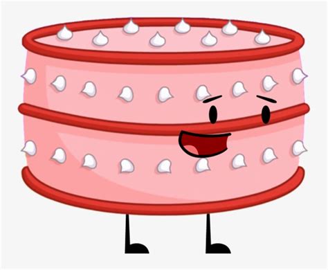 BFDI Strawberry Cake