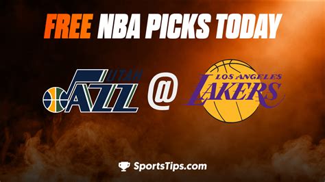 Free NBA Picks Today: Los Angeles Lakers vs Utah Jazz 4/9/23