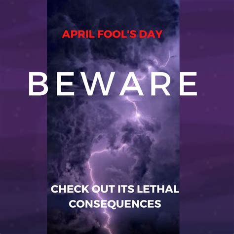 Beware of April Fool’s Day – Birthday