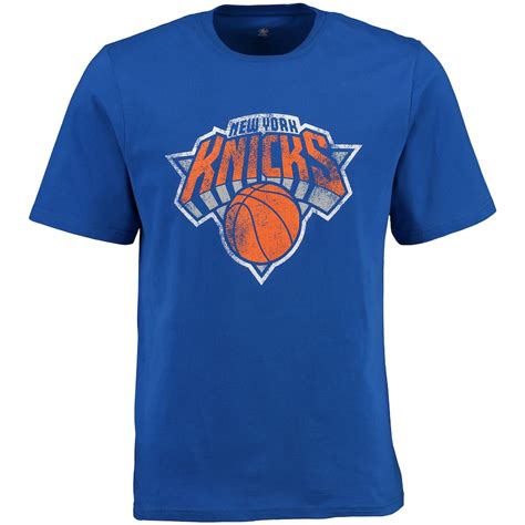 New York Knicks Distressed T-Shirt - Royal