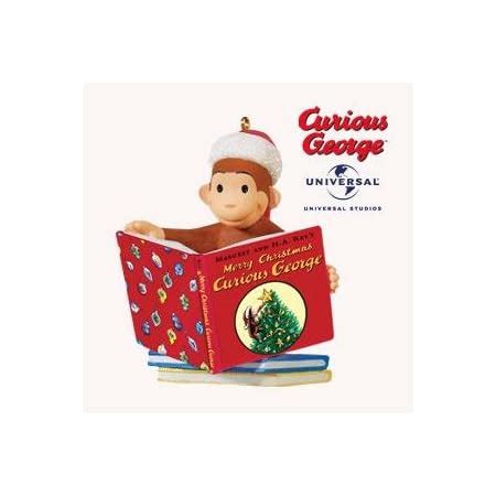 Amazon.com: Merry Christmas Curious George 2010 Hallmark Ornament : Home & Kitchen