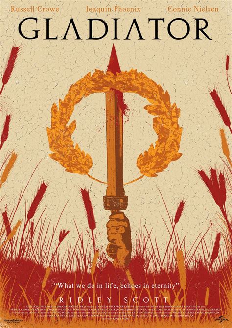 Gladiator (2000) [1500 x 2121] | Film posters minimalist, Movie poster ...