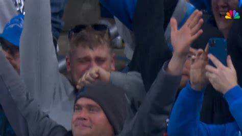 Detroit Lions Fan's Emotional Reaction to Playoff Win Goes Viral - But It's His Story You Really ...